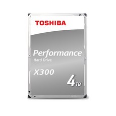 도시바 7200RPM 128MB X300 HDD, HDWE140, 4TB