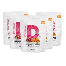 달담 크랜베리고구마, 5개, 50g