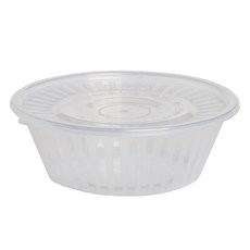 투고팩 KH미니탕용기 1200cc 뚜껑세트 투명, 1개입, 150개