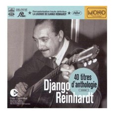 DJANGO REINHARDT - 40 TITRES D`ANTHOLOGIE EU수입반, 2CD