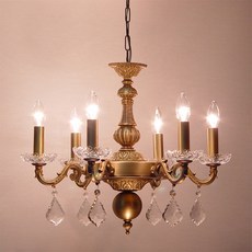 샛별하우스 비너스 6등 펜던트조명미니갓미포함, 혼합 색상