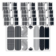 ARYKO 冬季故事指甲貼, S1196, 10個