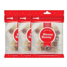 Weeny Beeny 酸味可樂瓶造型軟糖, 50g, 3包