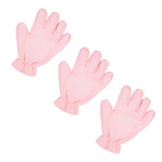 아리코 DrMini 양이 & 아지 심플장갑형 실리콘 빗 & 브러시 오른손, 핑크, 3개