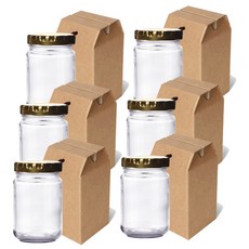 미르코리아 G 일자형200 160ml + 선물상자, 6세트