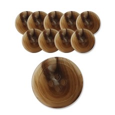 패션포인트 테디단추 30mm, BG, 10개입