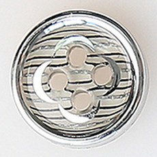 HR大鈕扣 Yaren 鈕扣 NO23 11mm, 混合顏色, 12個