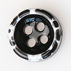 HR大鈕扣 復古掛鉤 NO11 鈕扣 11mm, 混合顏色, 12入
