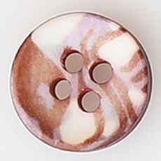 HR大鈕扣 雅倫鈕扣 NO47 11mm, 混合顏色, 12個