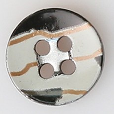 HR大鈕扣 復古掛鉤 NO37 鈕扣 11mm, 混合顏色, 12入