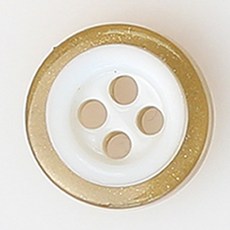 HR大鈕扣 復古鉤 NO10 鈕扣 11mm, 混合顏色, 12個