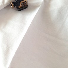 ECONY HOUSE 水洗亞麻素色布料, 10 白色, 1入