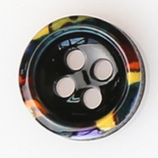 HR大鈕扣 復古鉤扣 NO13 鈕扣 11mm, 混合顏色, 12個