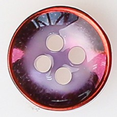 HR大鈕扣 復古掛鉤 NO7 鈕扣 11mm, 混合顏色, 12入
