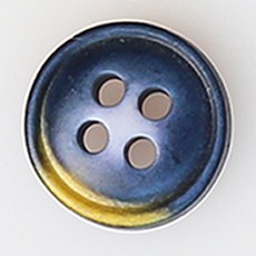 HR大鈕扣 雅倫鈕扣 NO4 11mm, 混合顏色, 12個