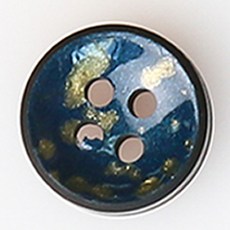 HR大鈕扣 雅倫鈕扣 NO5 11mm, 混合顏色, 12個