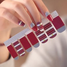 ARYKO 擬真美甲貼片組, SQ1044, 10個