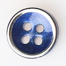 HR大鈕扣 復古鉤 NO17 鈕扣 11mm, 混合顏色, 12個