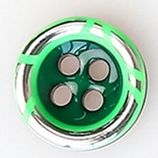 HR大鈕扣 復古掛鉤 NO24 鈕扣 11mm, 混合顏色, 8個