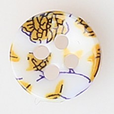 HR大鈕扣 雅倫鈕扣 NO40 11mm, 混合顏色, 12個