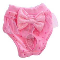 寵物生理期短褲 粉色, S, 1入, 1件