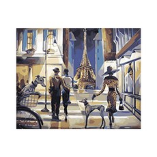 Hello Painting 高級油漆雙塗DIY面對狗, 混色