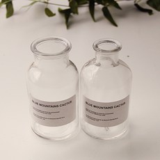 RIVER-GREEN 藥劑瓶 窄口 + 寬口 2入 250ml, 透明
