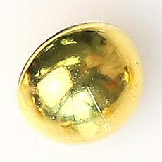HR大鈕扣 Bisau NO3 鈕扣 11mm, 單一顏色, 12入