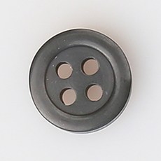 HR大鈕扣 Bisau NO43 鈕扣 11mm, 單一顏色, 12個