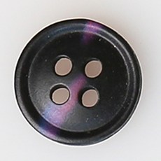 HR大鈕扣 Bisau NO32 鈕扣 11mm, 混合顏色, 12入