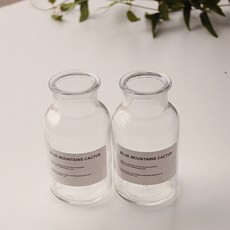 RIVER-GREEN 試藥瓶 寬口 2入 250ml, 透明