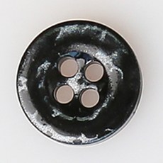 HR大鈕扣 Bisau NO30 鈕扣 11mm, 混合顏色, 12個