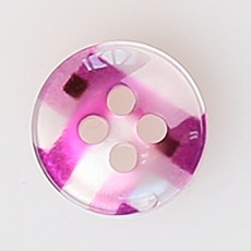 HR大鈕扣 Bissau NO37 鈕扣 11mm, 混色, 12個