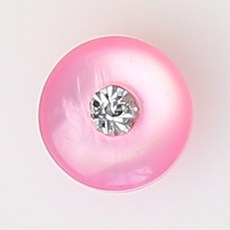 HR大鈕扣 Bisau NO48 鈕扣 11mm, 混合顏色, 12個