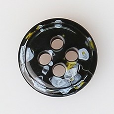 HR大鈕扣 Bisau NO29 鈕扣 11mm, 混合顏色, 12個