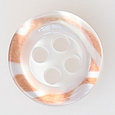 HR大紐扣 Bisau NO8 紐扣 11mm, 混色, 8個