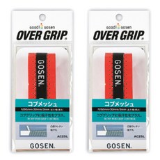 고센 스파이럴 싱글 심그립 AC 25L 2p, 레드