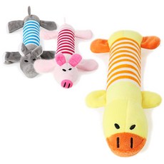 黑鼻孔Yongi動物玩偶玩具 3件組, 混色, 1套