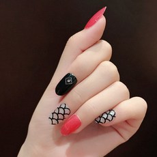 아리코 네일 머튜얼 손톱 스티커 세트, QB819, 5세트