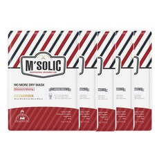 M'SOLIC SNP 乾爽面膜, 23克, 5件