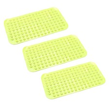 ANTS PVC壓紋廚房地墊 3入, 綠色