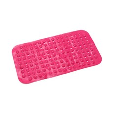 앤티스 주방용품 PVC 주방 싱크대 흡착 지압 발매트, 로즈, 1개