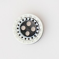 HR大鈕扣 奧斯陸 NO14 鈕扣 13mm, 混色, 12個