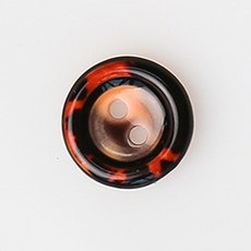 HR大鈕扣 奧斯陸 NO10 鈕扣 13mm, 混合顏色, 12個