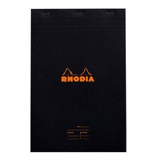 RHODIA 記事本會議黑色 n19 210 x 318 毫米, 1個