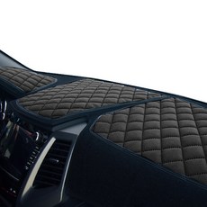 네임드컴퍼니 네임드 Origin 샤무드 대쉬보드커버 럭셔리블랙, 쌍용, 카이런(상단네비형)