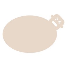 Kuu 家居裝飾可附加備忘錄板 MO 65 米色, 亞克力