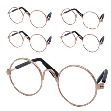 하온펫 반려동물 펫글라스, 로즈골드 글라스, 5개