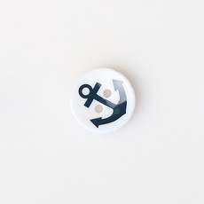 HR大鈕扣 普利托利亞鈕扣 NO28 18mm, 混合顏色, 12個