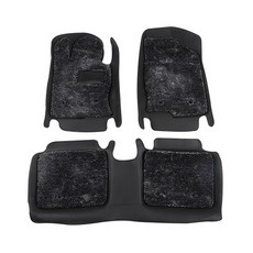 네임드컴퍼니 Origin 6D 가죽입체 샤기 차량용카매트 NA018 블랙, 쉐보레, 윈스톰 2006~2010